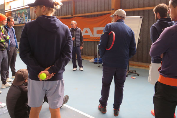 Tom around flipchart